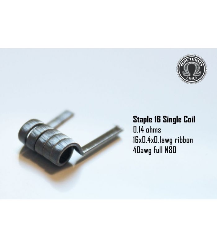 Staple 16 Single Coil 0.14 – Bacterio Coils